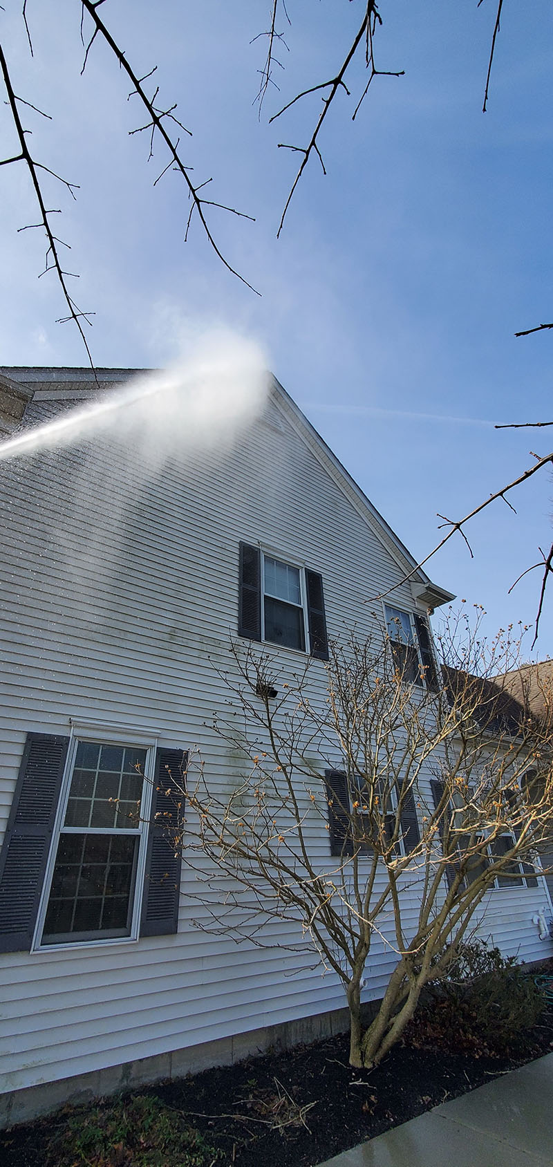 Low Pressure Soft Washing Process